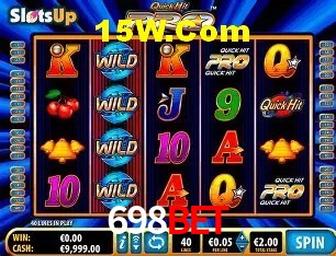 Slots com jackpots e giros grátis na 698BET